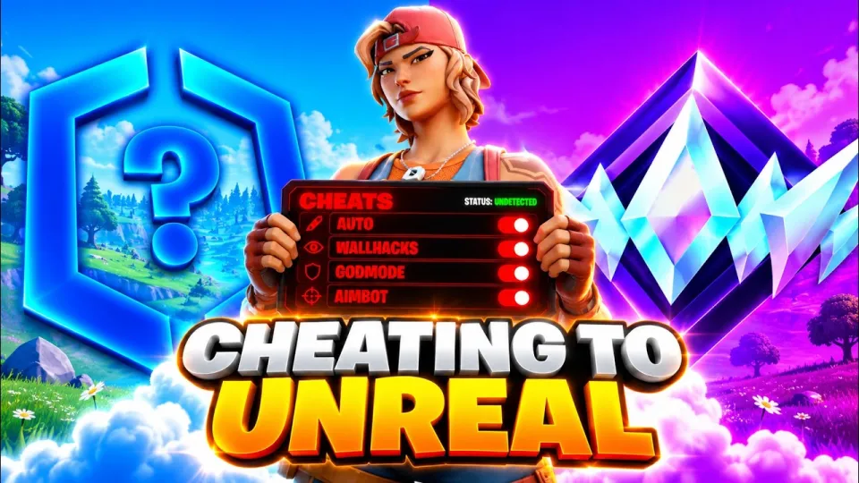 Trying Fortnite Cheats... I Hit Unreal In 48 Hours (Fortnite Cheat)